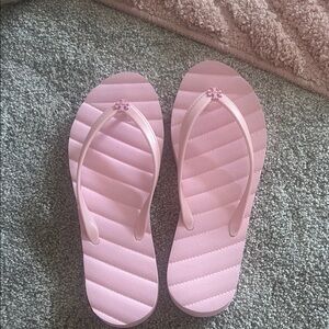 Tory Burch Pink Women's Flip Flops